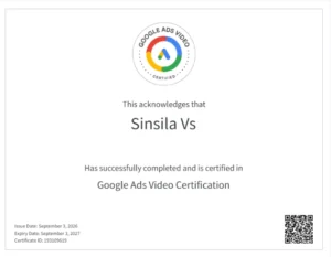 google ads video certified digital marketing expert in qatar